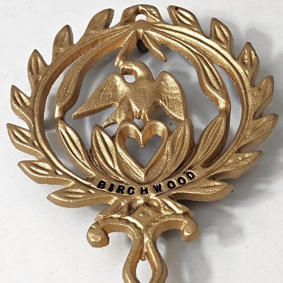 Vintage Solid Iron Eagle Trivet - Picture 4 of 5